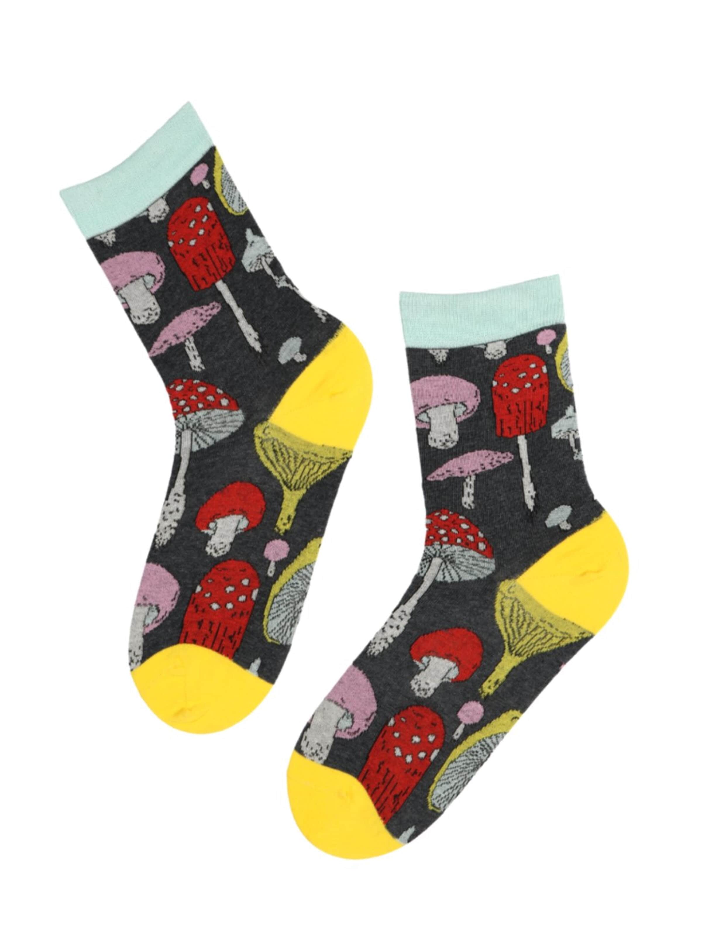 Sokisahtel Sokken 'WOODSTOCK mysterious mushroom socks' in Gemengde kleuren: voorkant