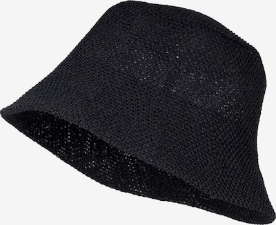 styleBREAKER Hut 'Fischerhut aus Papierstroh - Knautschhut' in 54-64 in schwarz, Produktansicht