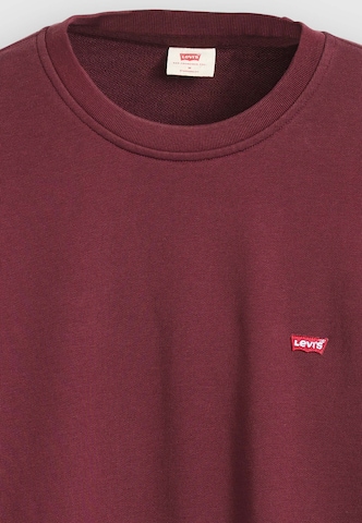 LEVI'S ® Sweatshirt 'ORIGINAL HM' in Red
