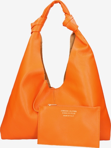 Viola Castellani Shoulder Bag in Orange: front