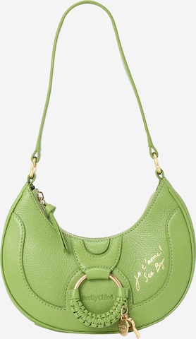 Sac bandoulière See by Chloé en vert : devant