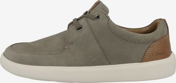 CLARKS Schnürschuh ' Cambro Lace ' in Grün