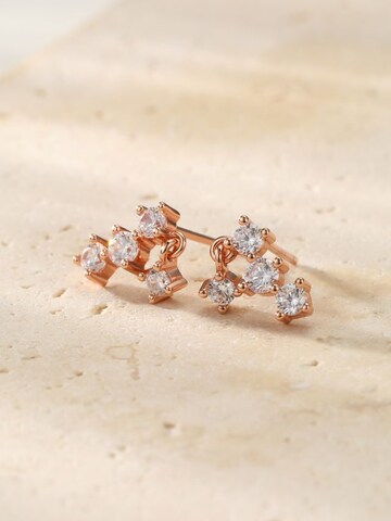 Boucles d'oreilles 'Starlit Drop' Hey Happiness en or