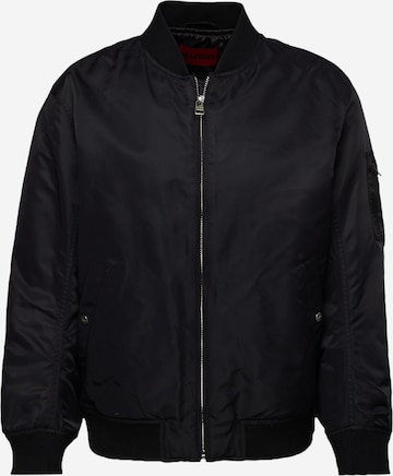 HUGO Red Between-Season Jacket 'Balam2411' in Black: front