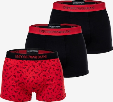 Emporio Armani Bokserishortsit värissä punainen: etupuoli
