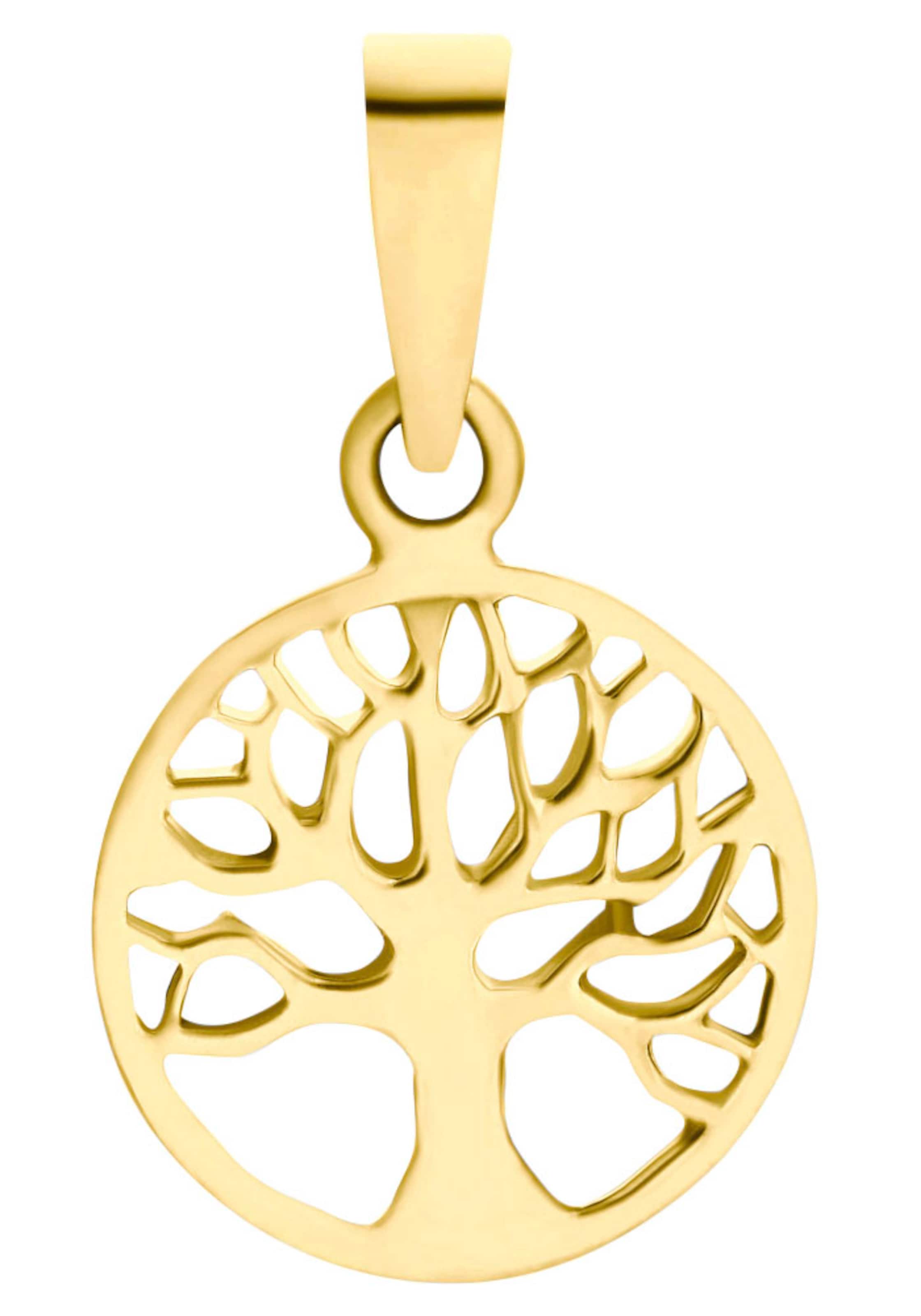 AMOR Anhänger in Gold: Vorderseite