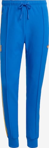Tapered Pantaloni sportivi 'Tigres UANL Terrace Icons' di ADIDAS ORIGINALS in blu: frontale