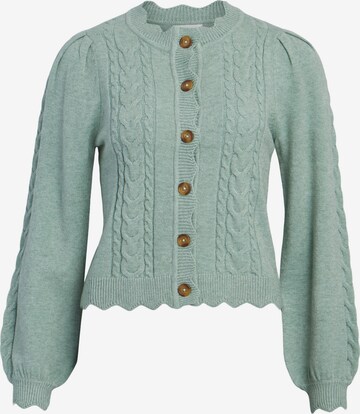 Cardigan 'Ruth' OBJECT en vert : devant