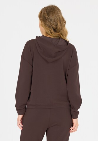 Athlecia Kapuzensweatshirt 'NAMIER' in Braun