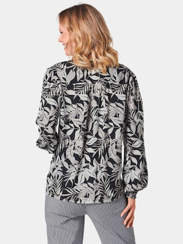 Goldner Blouse in Zwart