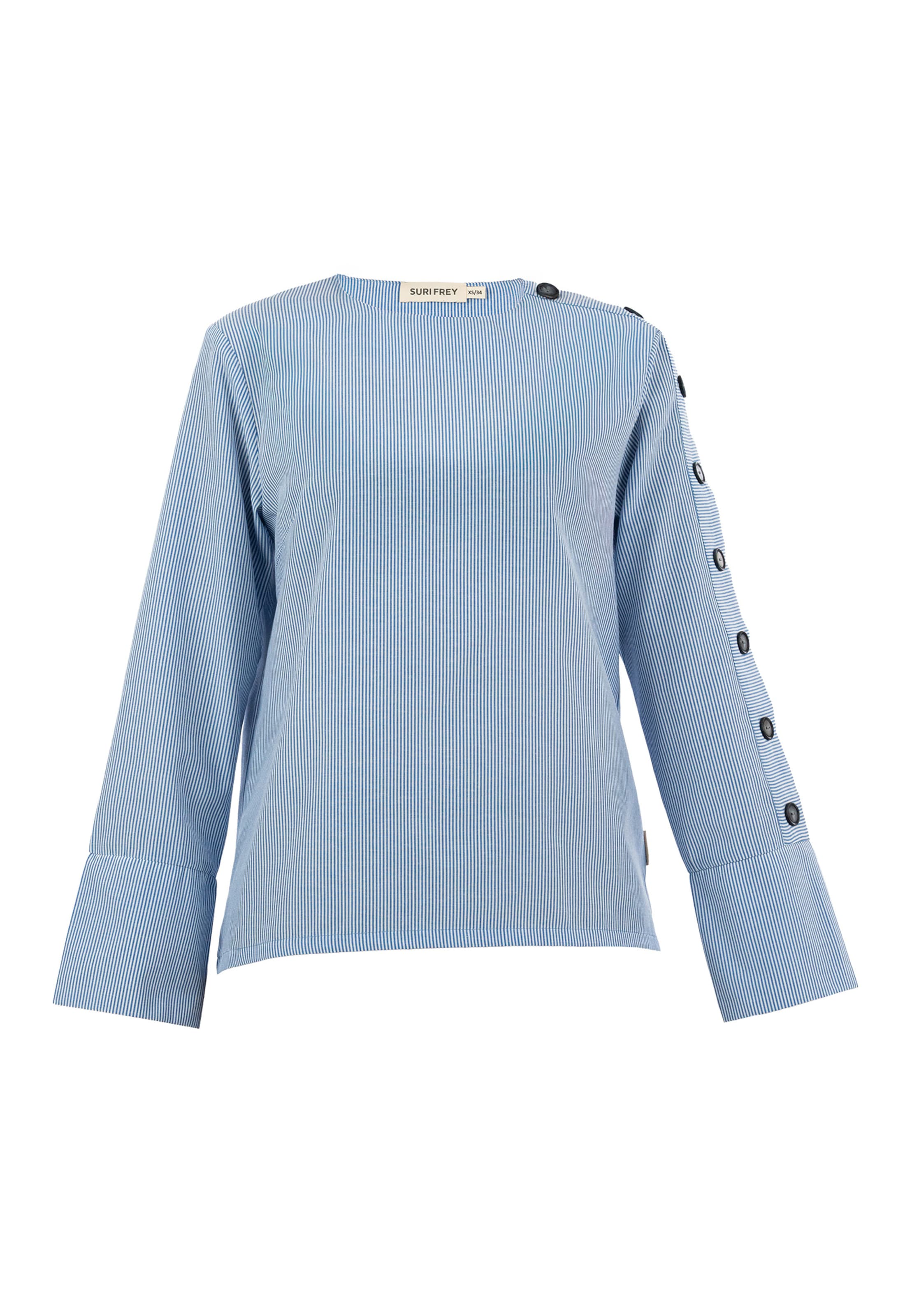 Suri Frey Blouse ' SFY Freyday ' in Blauw: voorkant