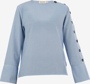 Suri Frey Blouse ' SFY Freyday ' in Blauw: voorkant