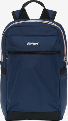 Sac à dos 'ZAINO' K-Way en bleu : devant