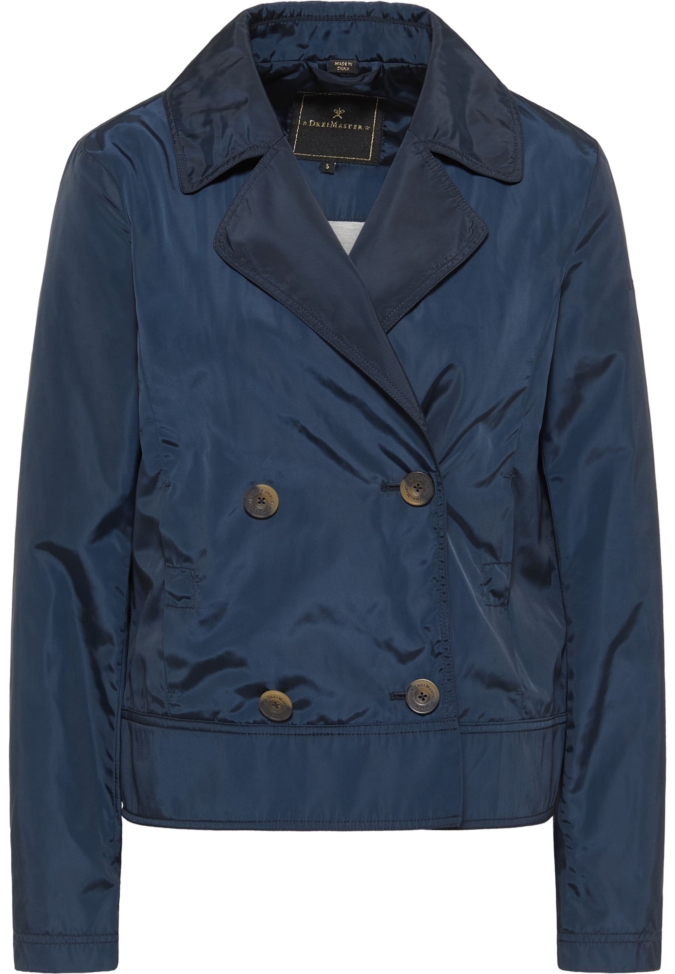 DreiMaster Klassik - Chaqueta de entretiempo en azul: frente