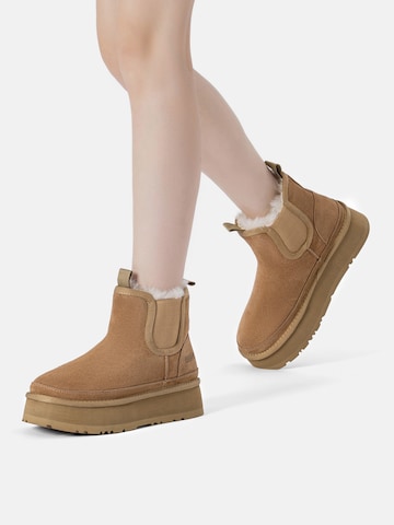 Everau - Botas chelsea 'Shoveler' em castanho