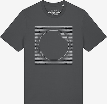 T-Shirt 'Sonnenfinsternis' Watapparel en gris : devant