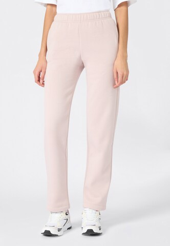 Champion Authentic Athletic Apparel Pajama Pants in Pink: front
