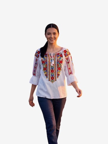 Rody’s foreverDirndl bluza - bijela boja: prednji dio