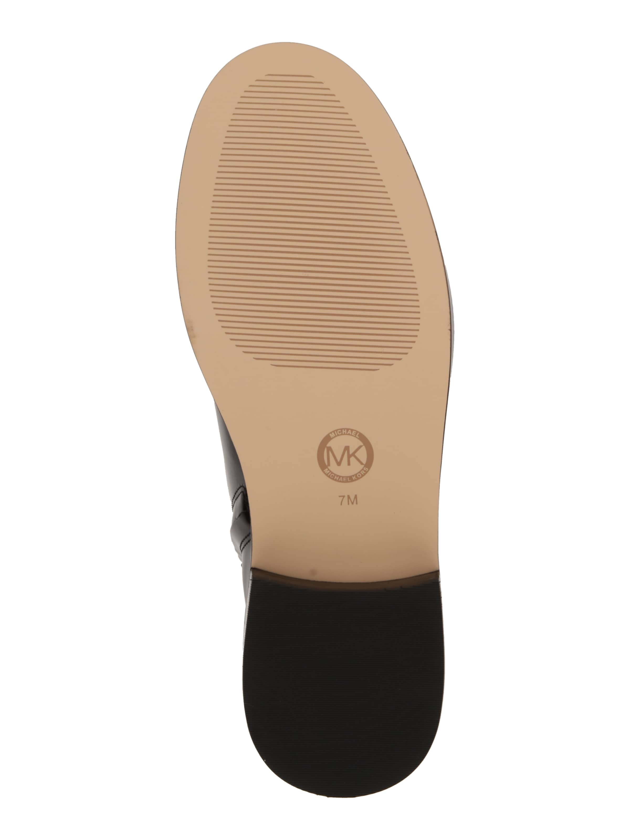 MICHAEL Michael Kors Enkellaarsjes 'CARLISLE' in Zwart