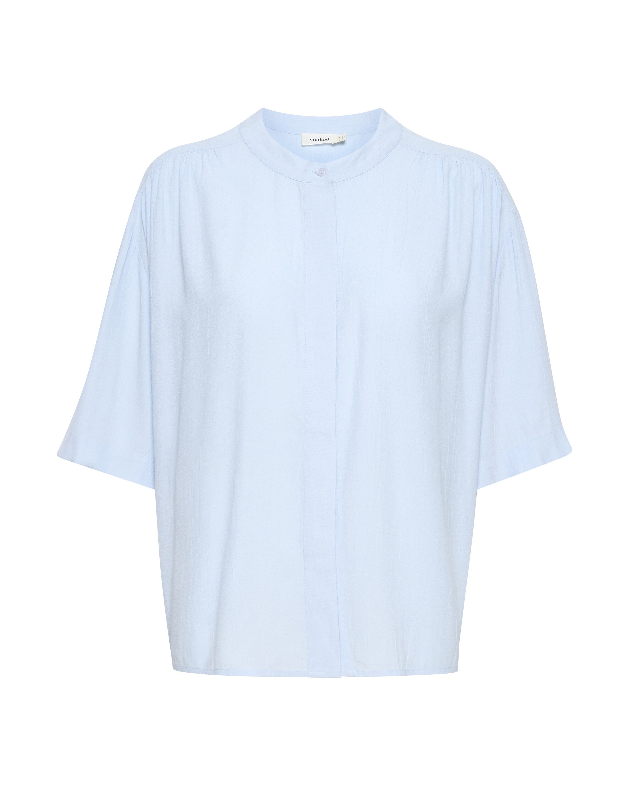 SOAKED IN LUXURY Bluse 'Layna' i blå: forside