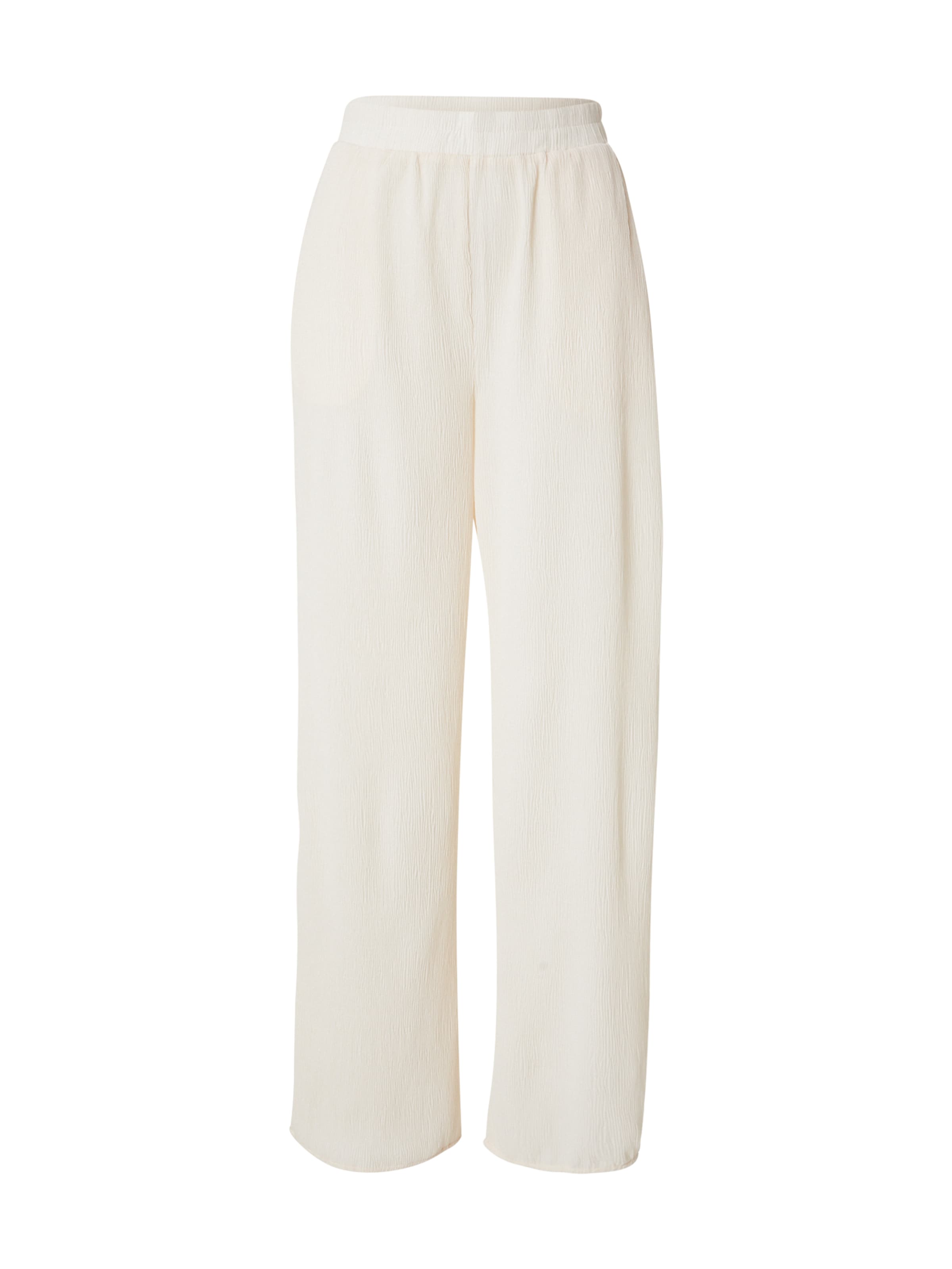 Wide Leg Pantalon NLY by Nelly en blanc : devant
