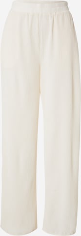Wide leg Pantaloni di NLY by Nelly in bianco: frontale
