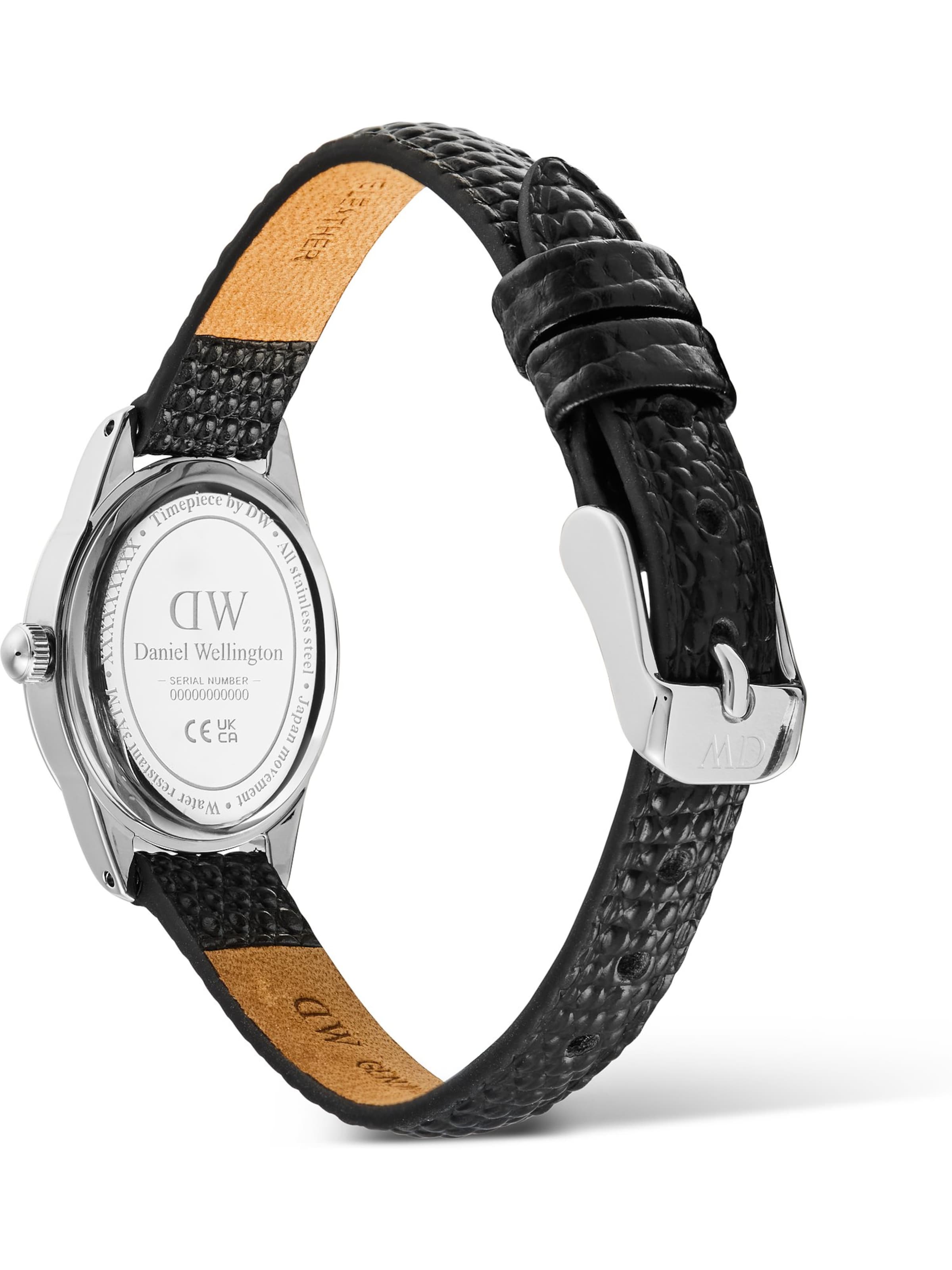 Daniel Wellington Analoguhr in Schwarz