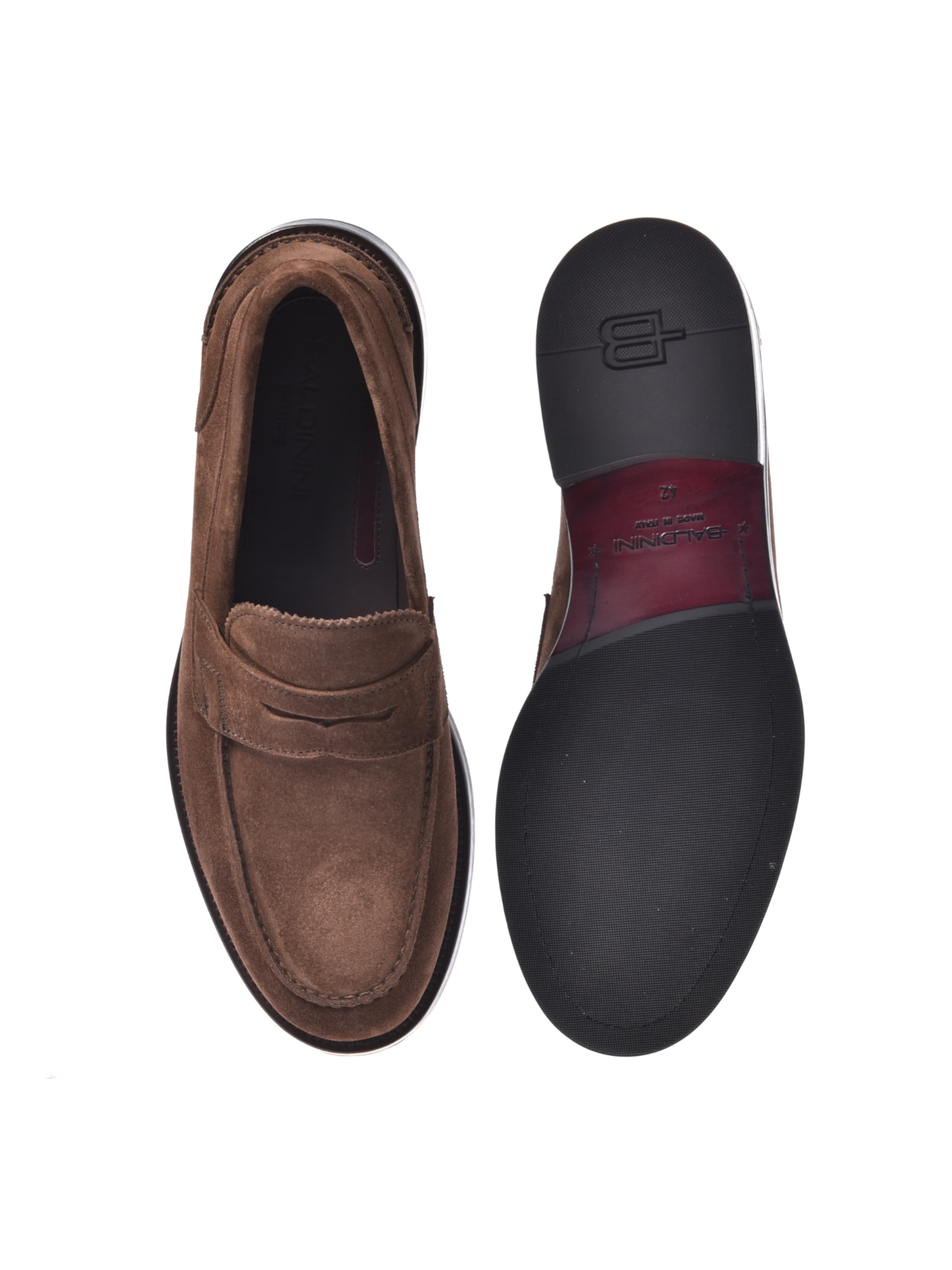 BALDININI Classic Flats in Brown