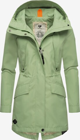 Cappotto funzionale 'Begonia' di Ragwear in verde