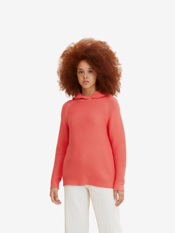 Pullover di TOM TAILOR in rosso: frontale