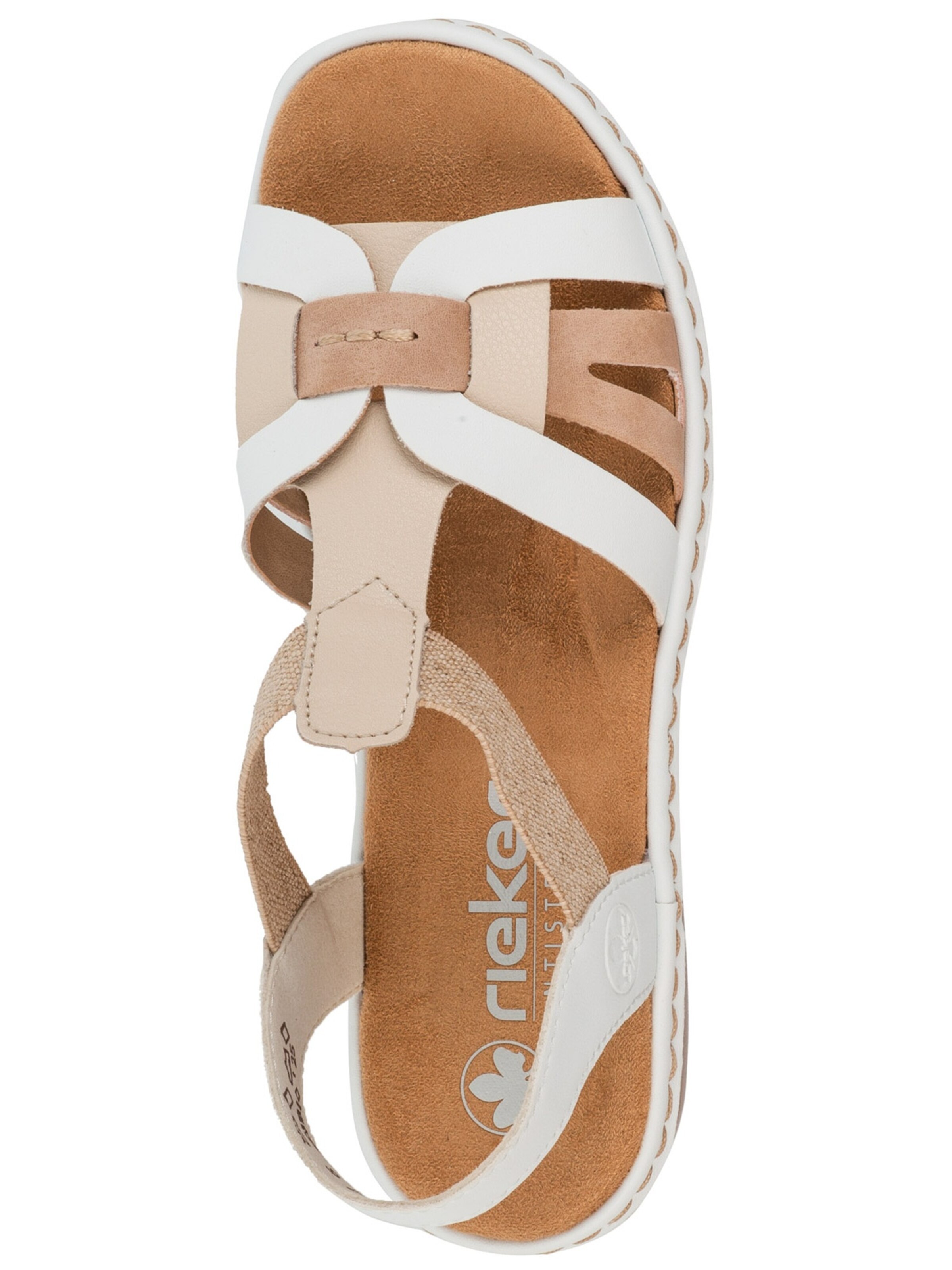 Sandales 'Rieker Sandals 65918' Rieker en blanc