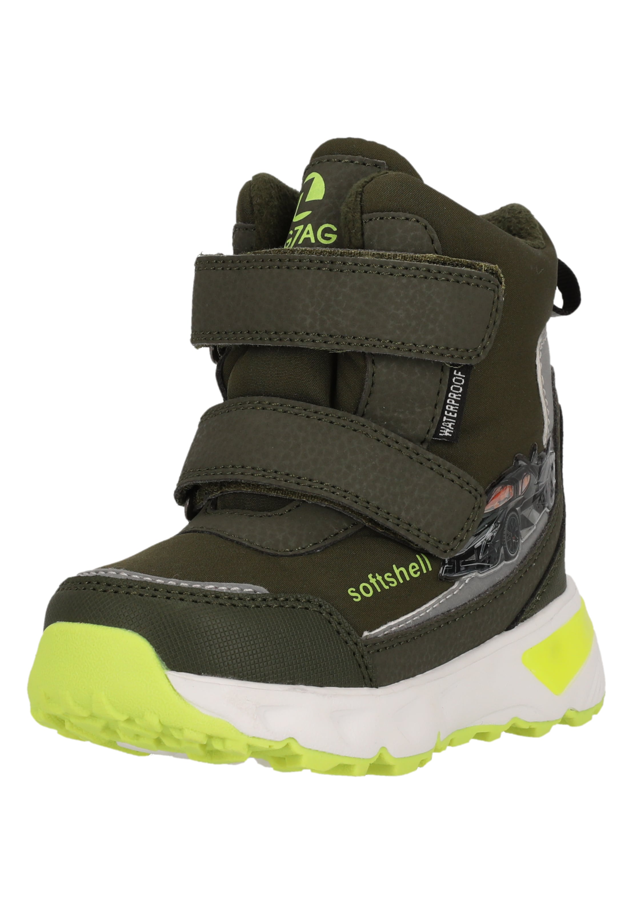 ZigZag Snowboots 'Hidol' in Grün: Vorderseite