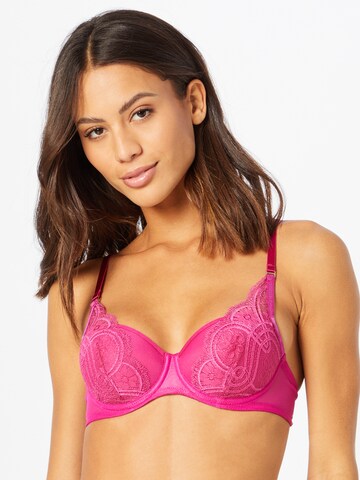 Soutien-gorge 'Spacer' Mey en rose : devant