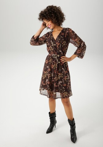 Aniston CASUAL Dress in Brown