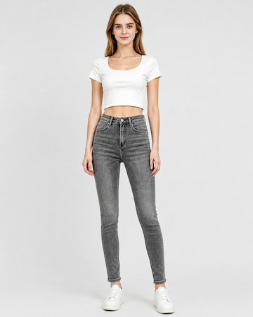 Elara Skinny Jeans in Grau