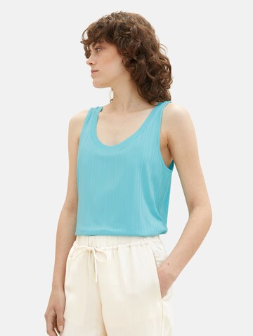 TOM TAILOR Top in Blau