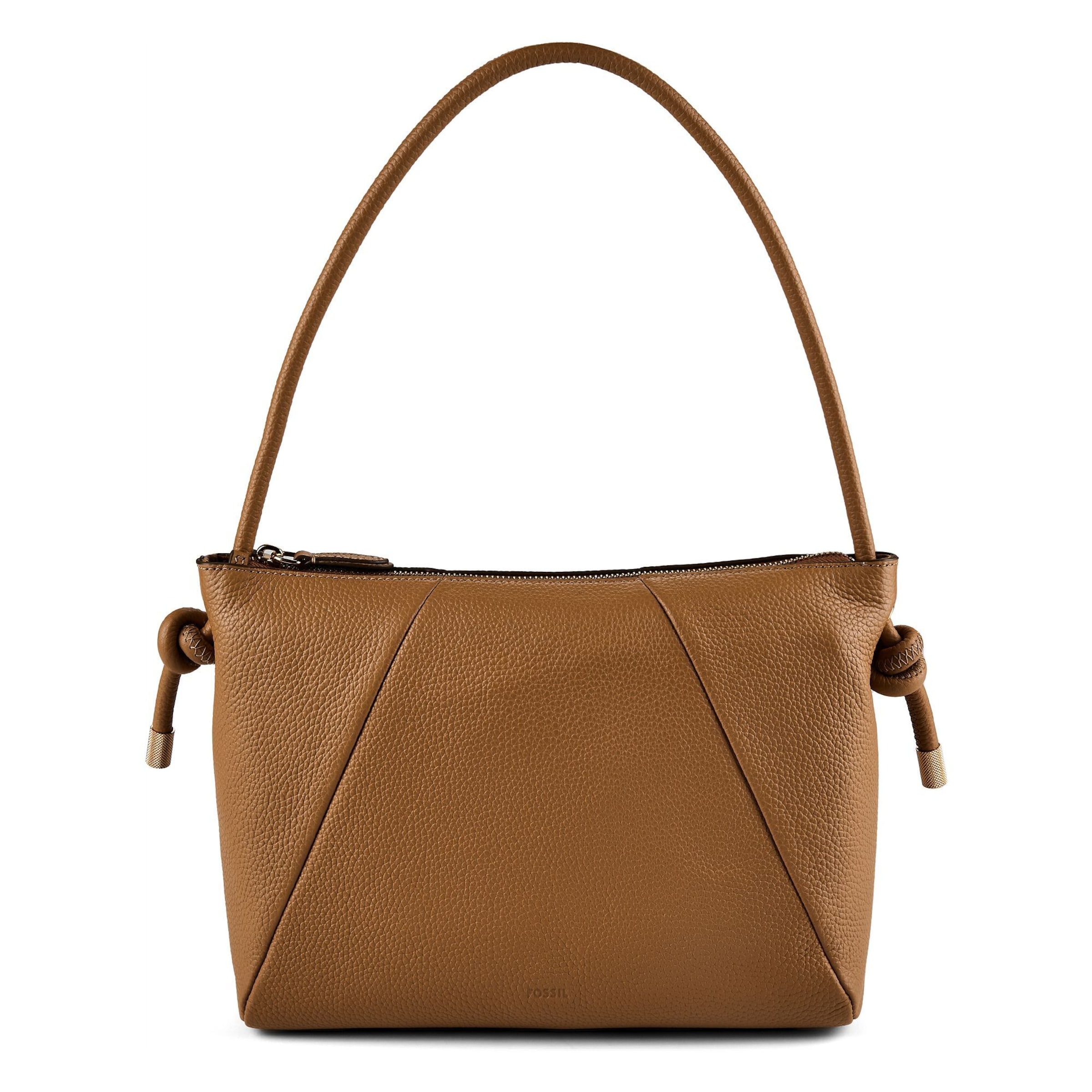 FOSSIL Schultertasche 'Willa' in Beige: Vorderseite