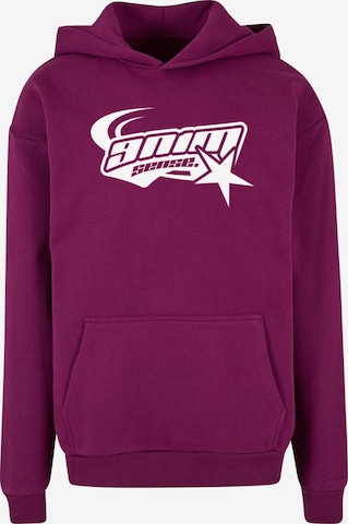 9N1M SENSE Sweatshirt 'Star' in Lila: voorkant