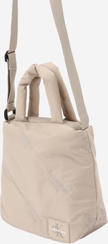 Calvin Klein Jeans Handbag in Beige: front