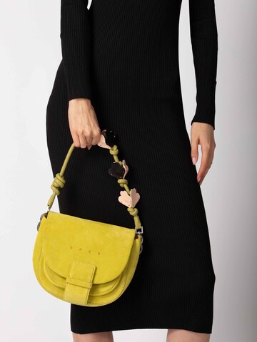 BREE - Mala de ombro 'The Icons Ladytop' em amarelo