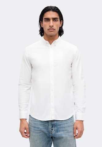 INDICODE JEANS - Ajuste regular Camisa 'Arkson' en blanco: frente