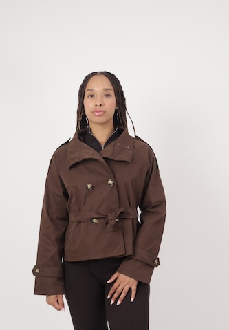 Elara Between-season jacket in Brown: front