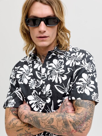 Coupe regular Chemise JACK & JONES en noir