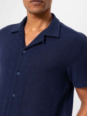 Antioch Regular fit Button Up Shirt in Blue