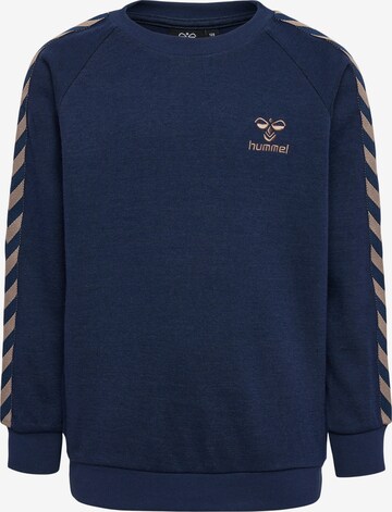 Hummel Athletic Sweatshirt 'WONG' in Blue: front