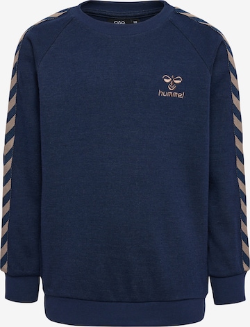 Hummel Sportief sweatshirt 'WONG' in Blauw: voorkant