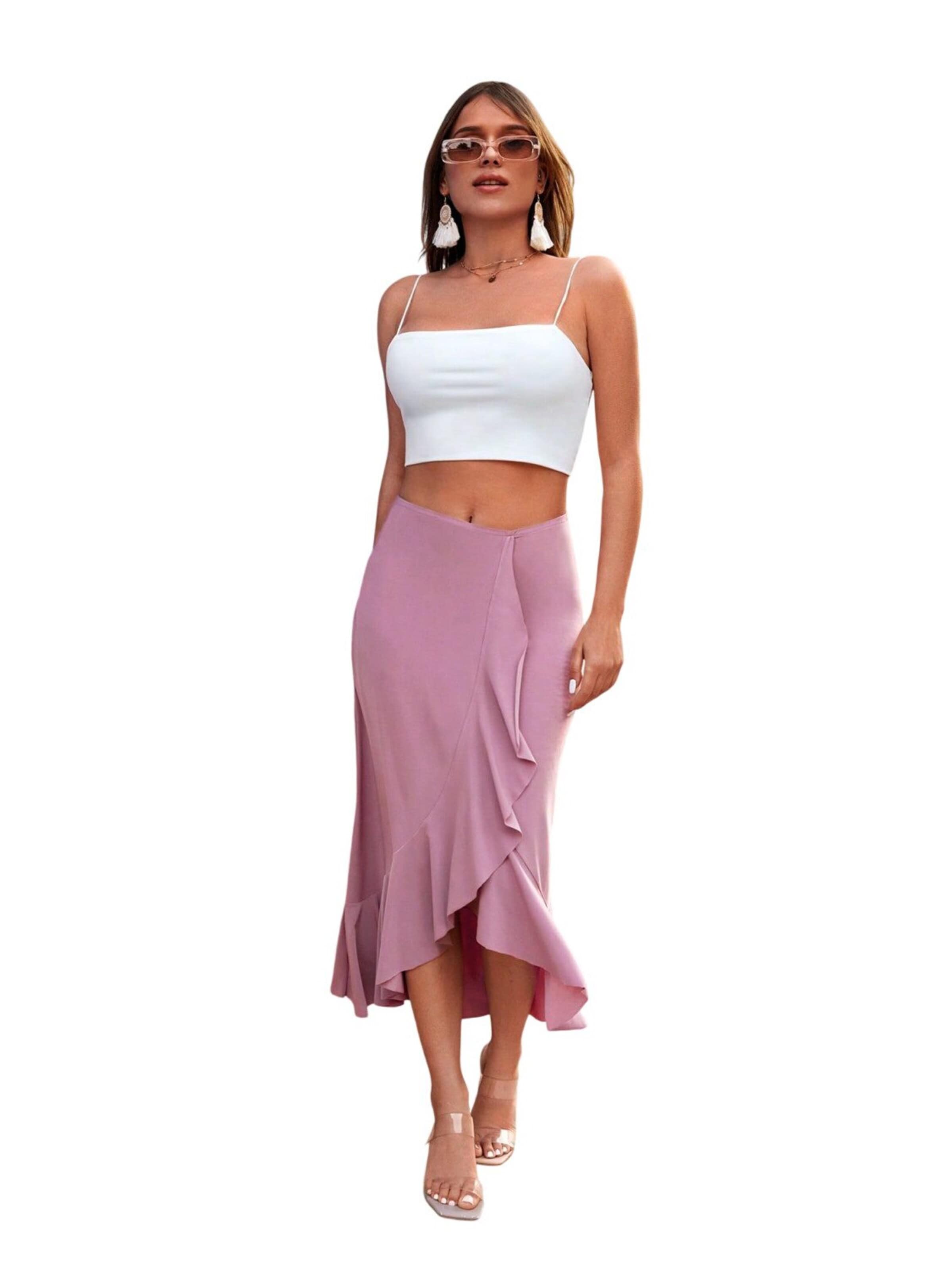 Ocoza Skirt in Pink