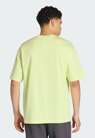 ADIDAS ORIGINALS Shirt 'Trefoil Essentials' in Yellow