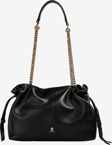 Sac bandoulière Scalpers en noir : devant