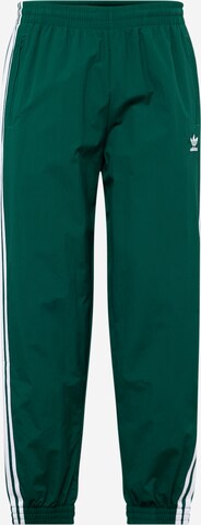 ADIDAS ORIGINALS Tapered Broek in Groen: voorkant